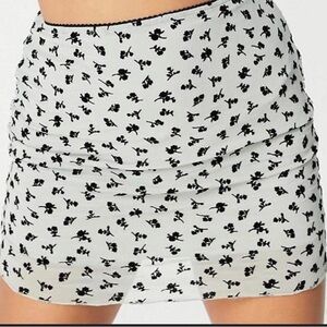 Motel rocks mini skirt mesh